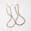 Joolim Jewelry 18K Gold Plated Rough Hollow Rope Chain Necklace Stainless Steel  Fashion Jewelry