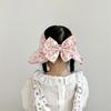 Girls Floral Empty Top Sun Hat, Wide Brim Breathable Summer Anti-UV Straw Beach Caps for Kids 2-7 Years Old