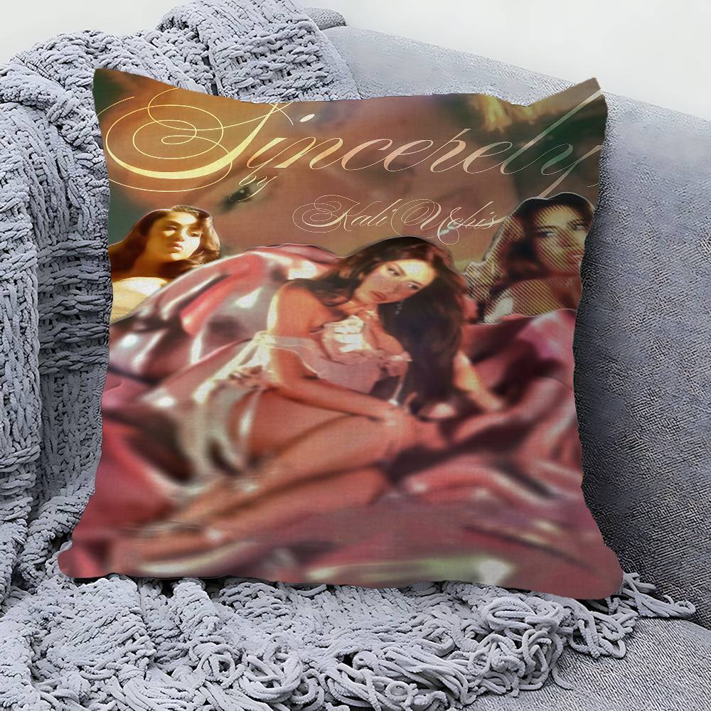 Sängerin K-Kali Uchis Kissenbezug Kissenhülle Dekor Kissenbezug Bedruckter Kissenbezug Für Sofa