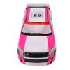 RC Car Shell Universal Cool Remote Control Truck Body Shell for 1 10 RC Car 26cm Wheelbase No.29 Roseate White