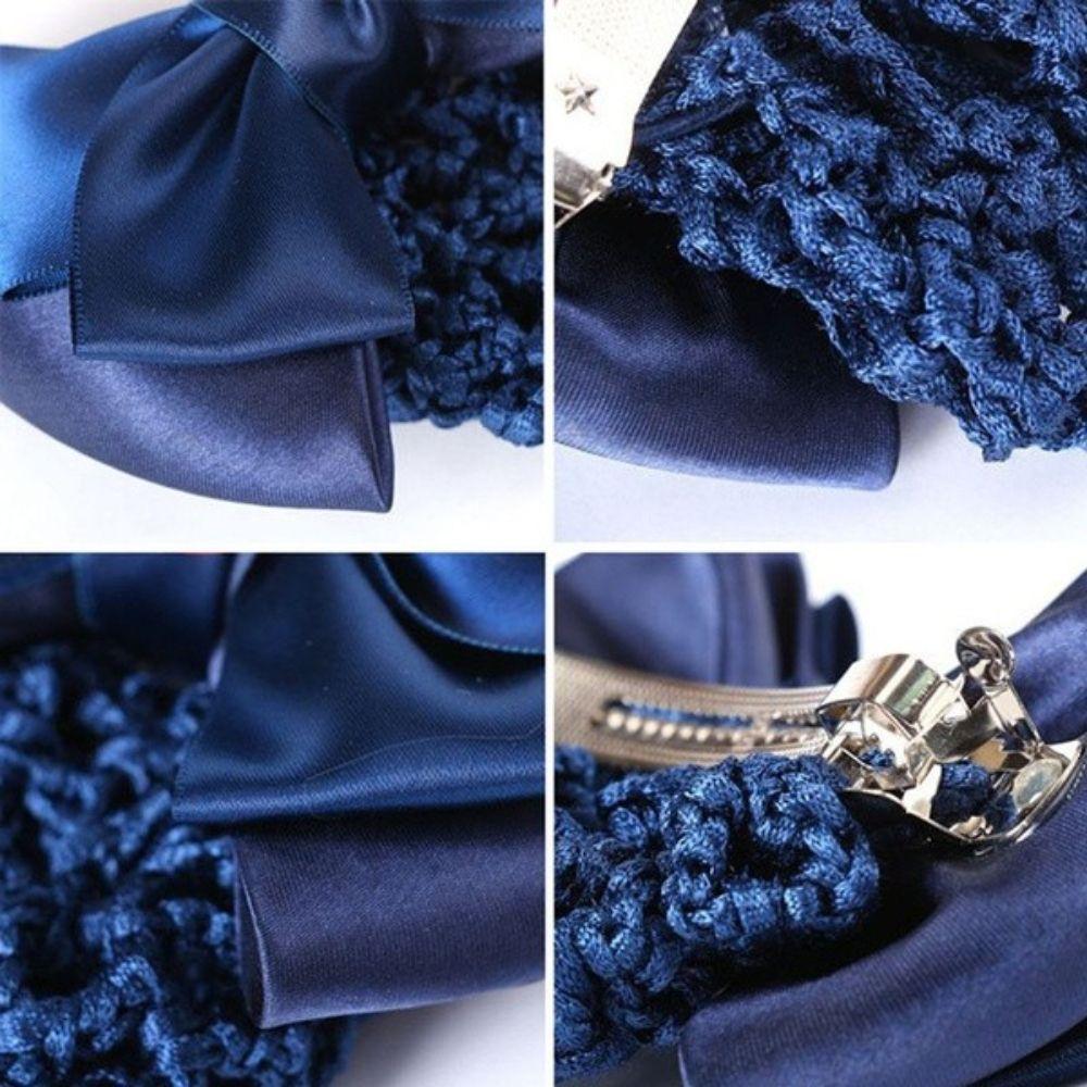 Haarspange Schleife Haarschmuck Damen Haarspange Netz Dutt Snood Netz Dutt Häkelnetz Dutt Haarbedeckung