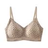 Traceless Gather 1111 New Popular Small Breasts and Thin Leopard Print Bras, Large Breasts and Small Anti-sagging Bras