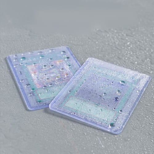 lulubelle Card Loader, Top Loader, Set of 50, Hard PVC Material, Scratch Resistant, Clear White