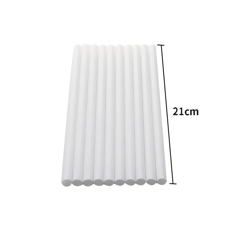 10 Pcs Suspended Cake Dowels White Plastic Cake Support Rods Round Dowels Straws Reusable Split Layer Cake Support-Homeclub