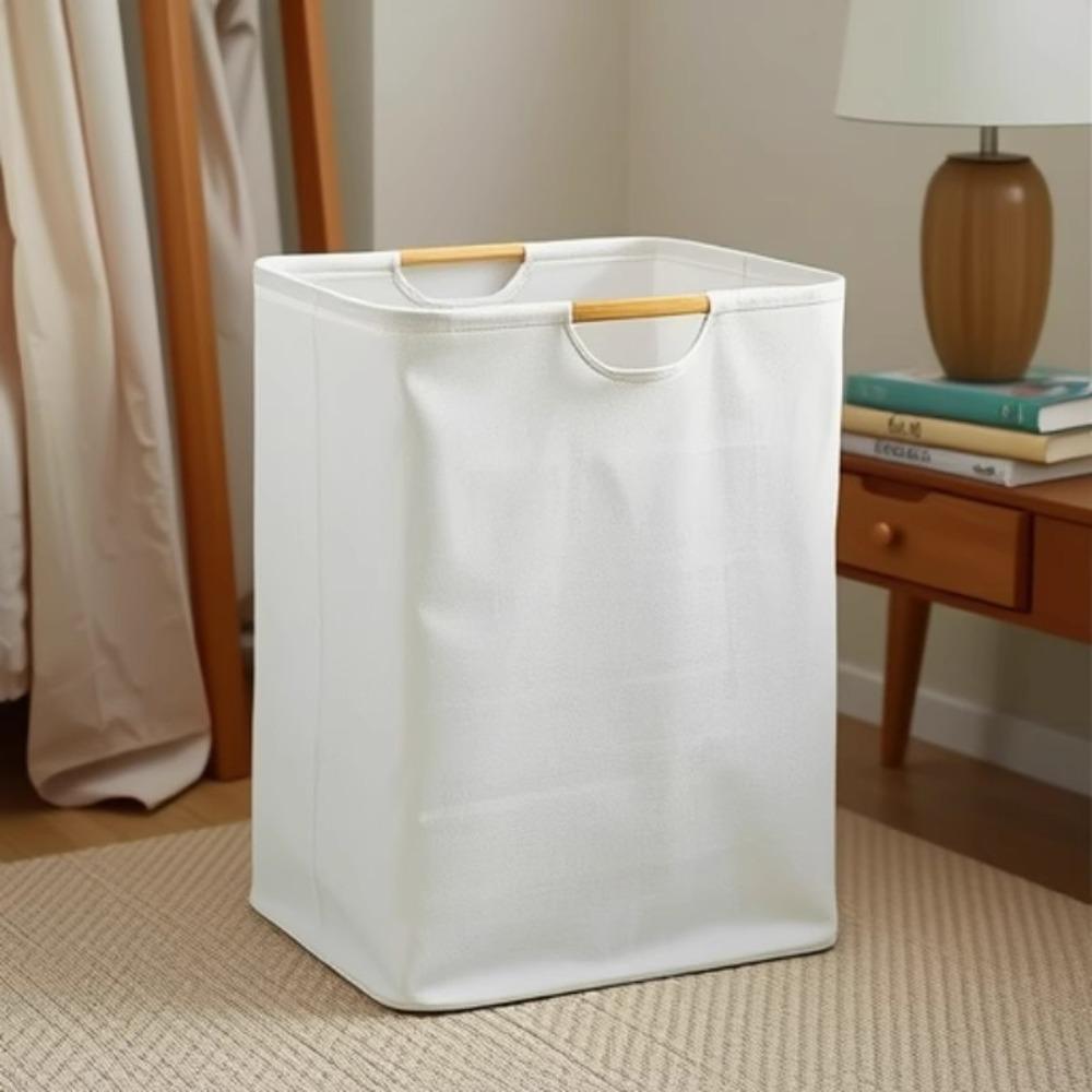 Portable Large Capacity Laundry Basket Linen Foldable Dirty Clothes Basket With Handle Toys Storage Basket Home