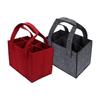 6 Bottles Christmas with Handle Bag Organizer Handbag Wine Carrier for Wine
