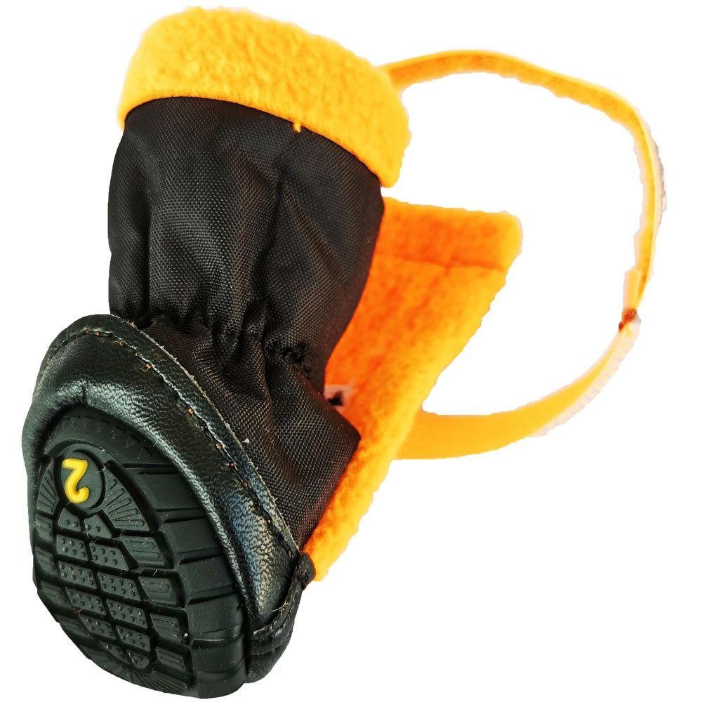 4pcs/set Reflective Dog Shoes Wear-resistant Lightweight Pet Foot Covers Anti Slip Breathable Pet Paw Protector All Seasons