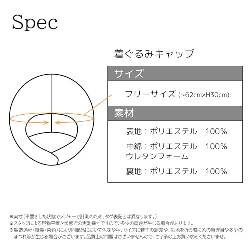 [SAZAC] Marshall Kigurumi Cap Hat szc297