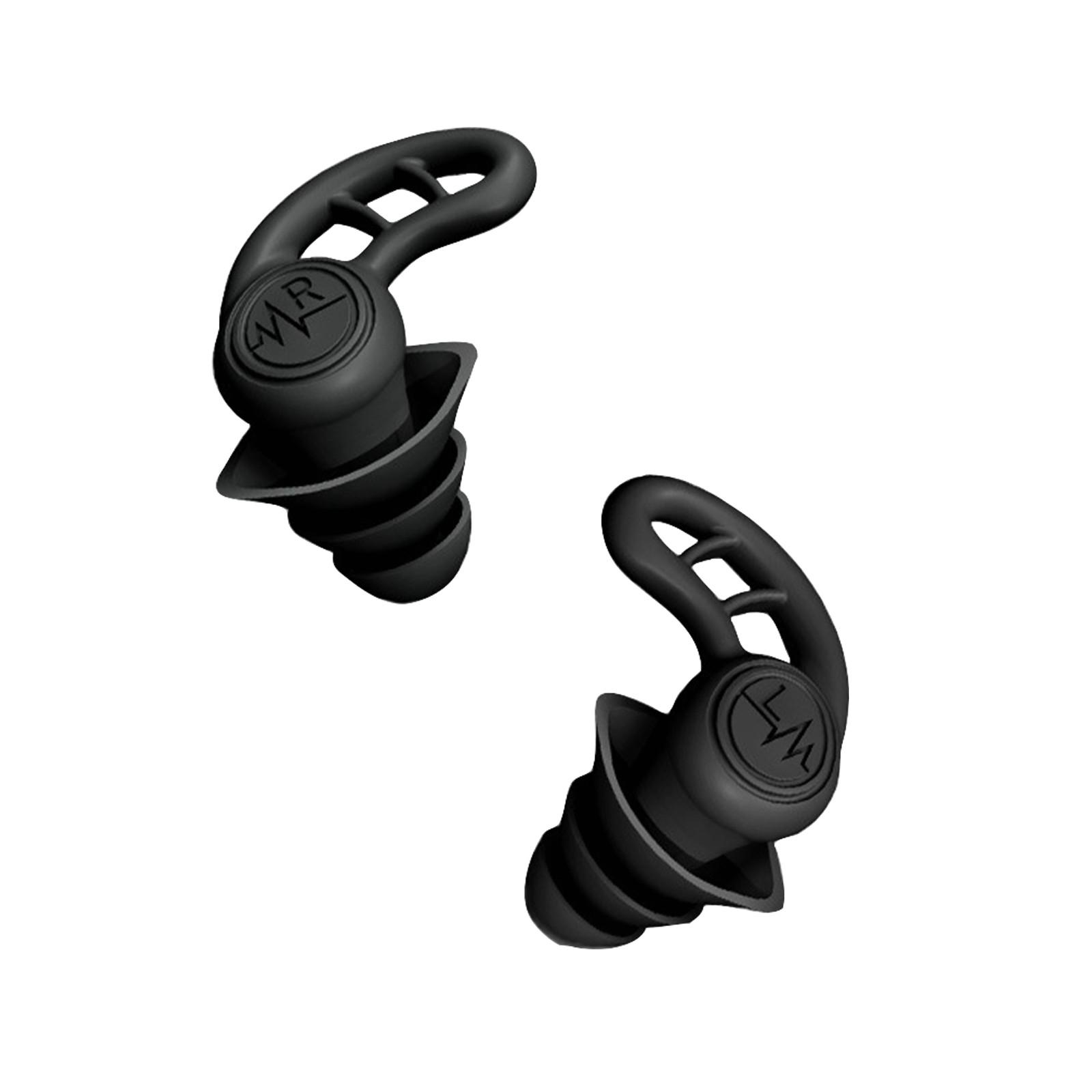 

Беруши для плавания для взрослых, водонепроницаемые многоразовые силиконовые разноцветные беруши для плавания, серфинга, снорклинга, принятия душа и для воды в бассейне, на пляже, в океане One Size чёрный