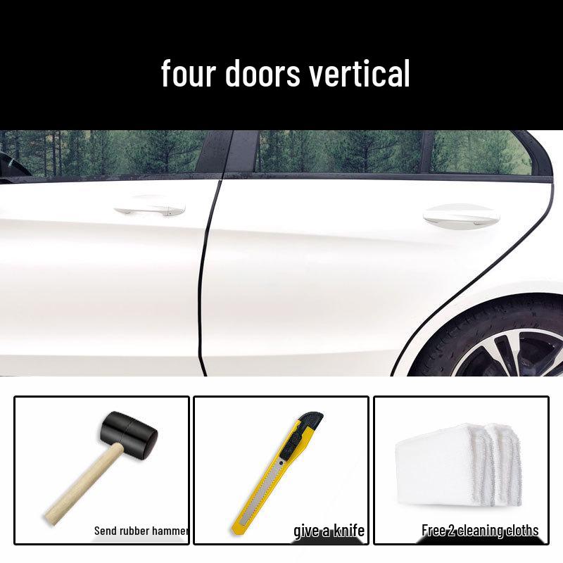 Honda CRV/Civic/Accord/Breeze Drzwi Samoprzylepna Gumowa Listwa Antykolizyjna