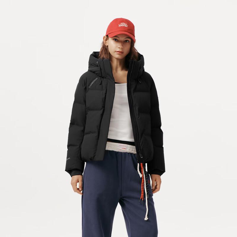 Tanboer Women's Hooded Goose Down Short Puffer Jacket TB5550302Z