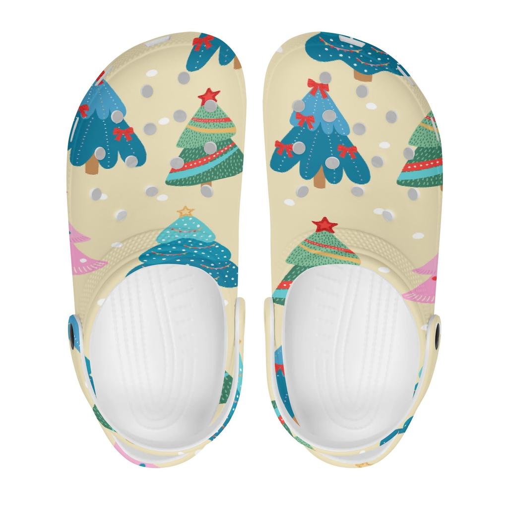 Fashion Printed EVA Travel Clogs Unisex Flexible Soft Slip On Travel Use Beach Garden Daily Walking Walking Shoes Pool Shower Use