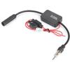 12V Car Radio Signal Amplifier Booster FM/AM Aerial Antenna Signal Booster Amplifier Copper Signal Cable For cars buses trucks