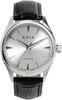 KNIS Automatic Made In Sapphire 10 ATM Water White Black Men's Watch, Japan, Crystal, Resistance, Silver, Leather, KN001-WHBKLE