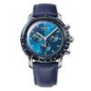 [Zeppelin] 100th Anniversary Series Watch Quartz Water Resistant Mineral Glass Blue Dial 8892-3-WEIN Men's