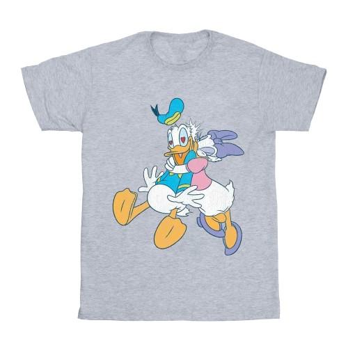 Disney Mens Donald And Daisy Duck Kiss T-Shirt