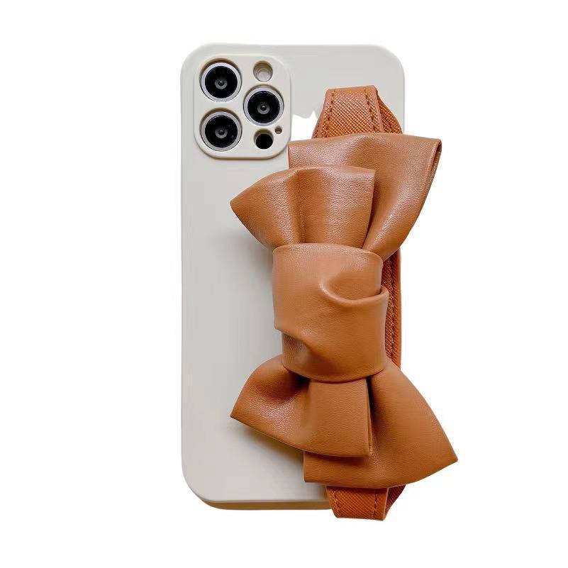 Bow Bracelet Strap Case for iPhone 14 Pro Max/15/13/12 - Celebrity Style
