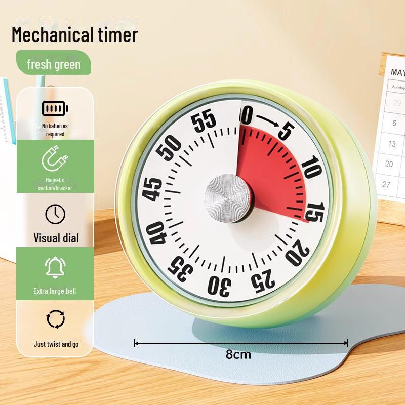 

Магнітний візуальний таймер для дітей: Самодисципліна та використання на кухні з будильником