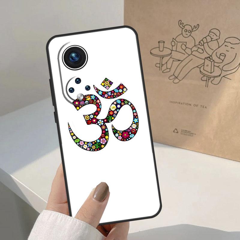 Yoga Om Hindu Symbol For Honor Magic 8 5 6 7 Pro Case For Honor 400 200 Lite 50 70 90 X8c X8b X9a X9b X9c X9d Win