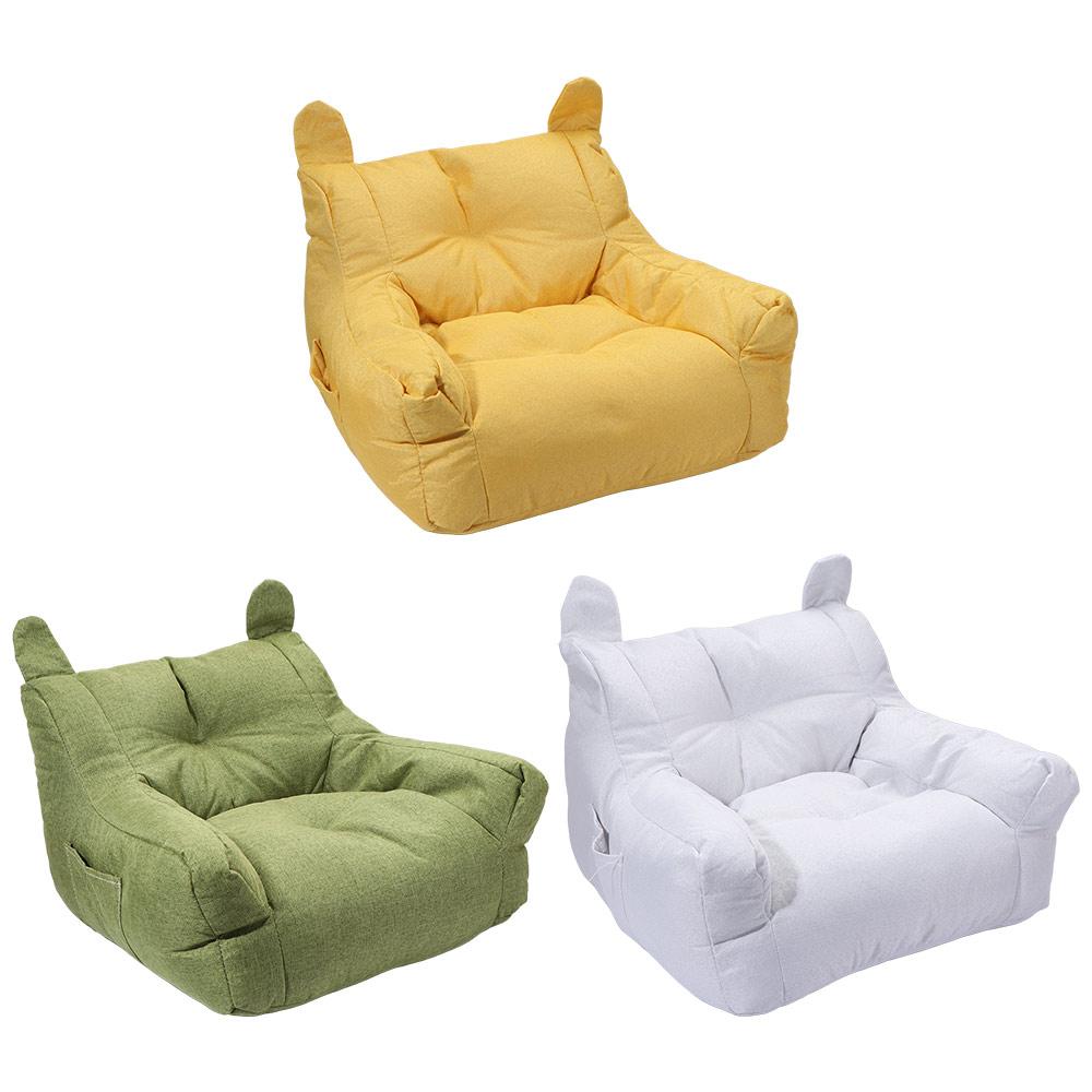 Comfortable Ergonomic Lazy Sofa Soft Fabric Seating Furniture Kids Sofa Chair Daily Seating