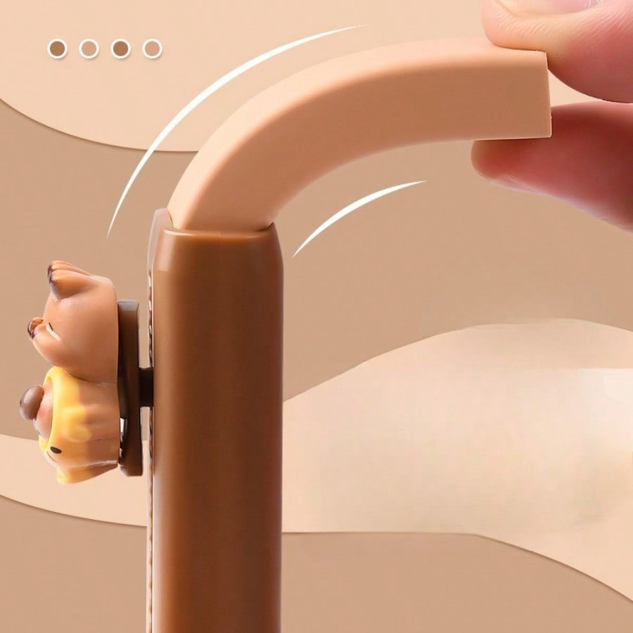 Kapibara Eraser, No Crumbs, Clean Alteration, Push-Pull Eraser, Cute Cartoon, Random Color