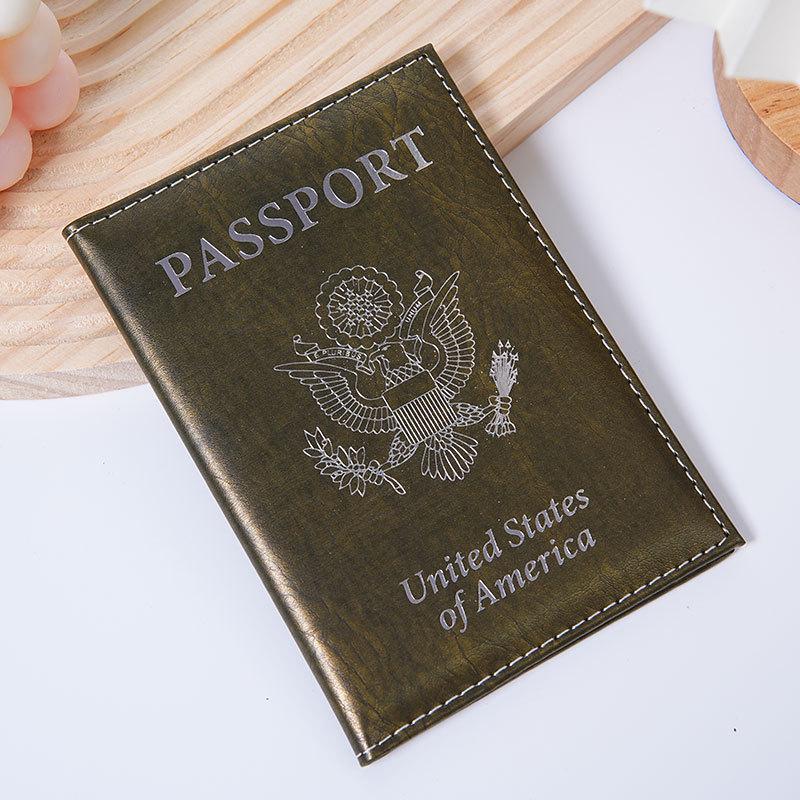 Cross-border PU Leather Passport Holder: Custom Logo Travel Cover and Multi-functional Protector