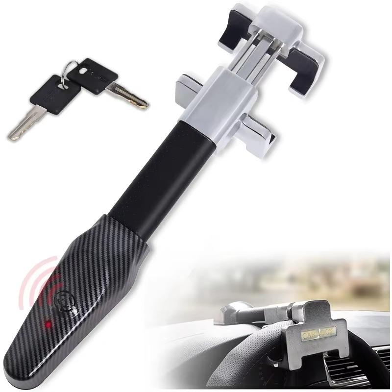 Xiaomi Car Heavy Duty Anti-theft Steering Wheel Lock with Alarm Universal Retractable Protection Safety T-lock for Car Truck SUV Truck
