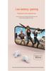 Portable Semi-In-Ear Noise-Canceling Bluetooth Headset with Stereo HD Calls for Sports