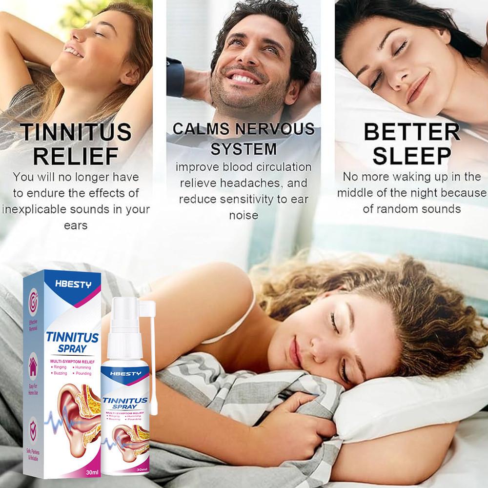 Premium Hbesty Ohrgeräusch-Linderungs-Spray Mit Kräuterduft Zur Behandlung von Ohrbeschwerden