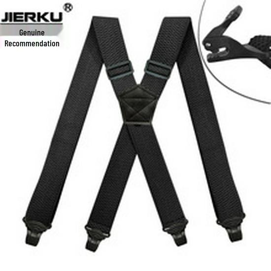 Wysokiej Jakości Elastyczne Szelki Męskie Codzienne na 6 Klipsów i Guziki