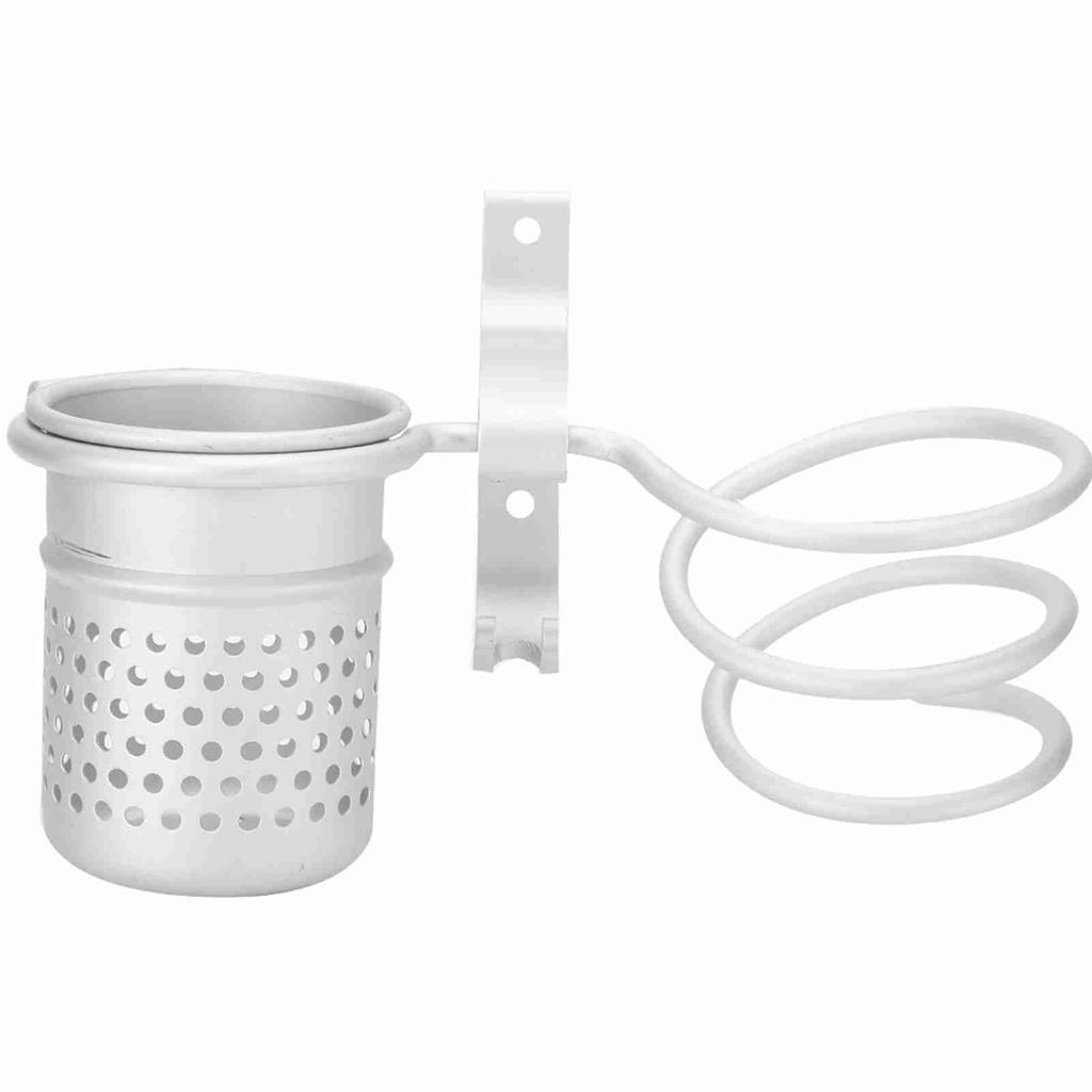 Držák na vysoušeč vlasů v koupelně Stojan Nástěnný organizér Víceúčelový stojan(MattE c7)