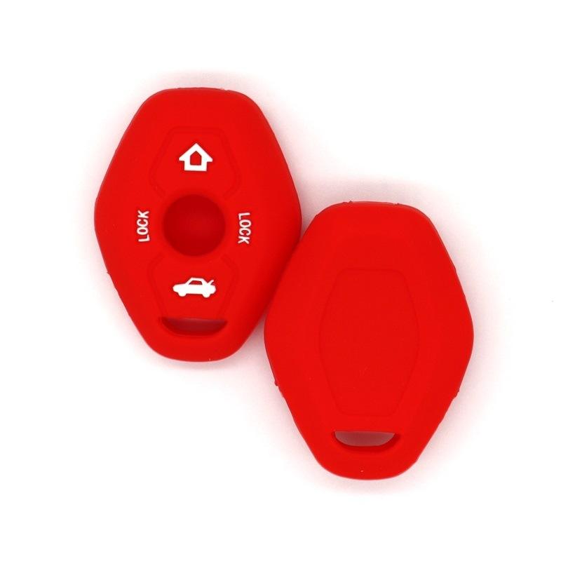 Suitable for BMW Straight 2-button BMW Motorcycle Silicone Key Protection Bag Case Multi-color Ready Stock