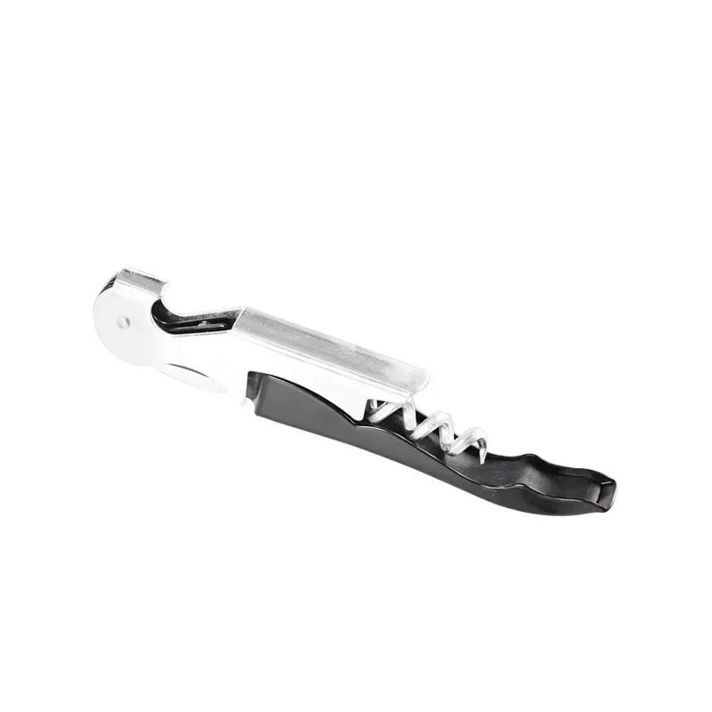 

Wine Opener,Stainless Steel Double Hinge Corkscrew Professional Waiter Beer Bottle Opener for Restaurant Waiters or Bartenders