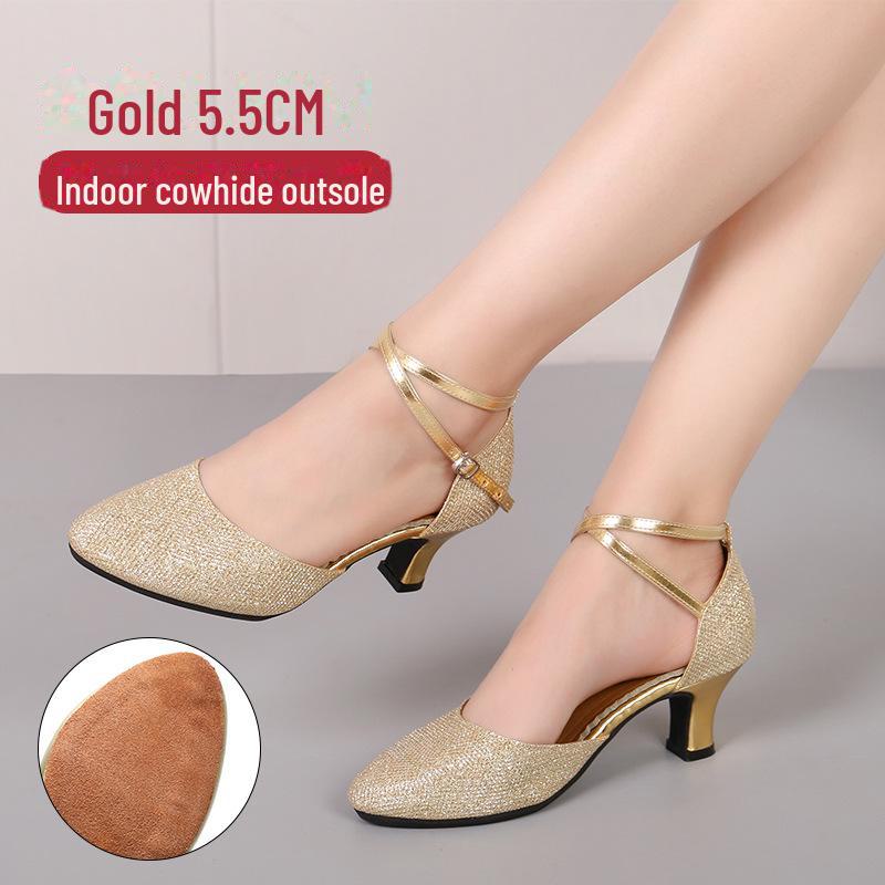 Women's Latin & Ballroom Dance Shoes - Soft Sole for Square Dancing