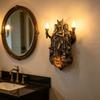Sculpture Wall Sconce Decorative Gothic Statue Light Vintage Statue Wall Lamp Light Decorative for Bedroom Living Room Hallway