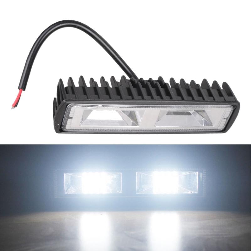 LED Worklight 12-30V Waterproof Car Work Light 300m Beam Distance Roof Mount Spotlight for SUV Truck Easy Installation