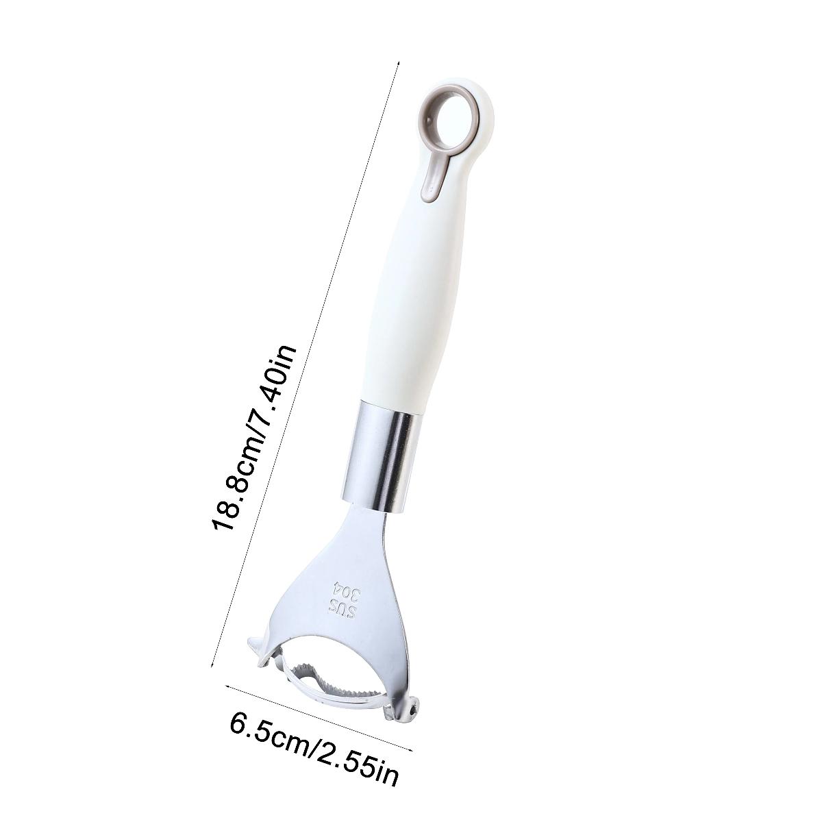 

WORTHBUY 304 Stainless Steel Corn Peeler With Plastic Handle Manual Corn Thresher Corn Kernel Separator Kitchen Accessories