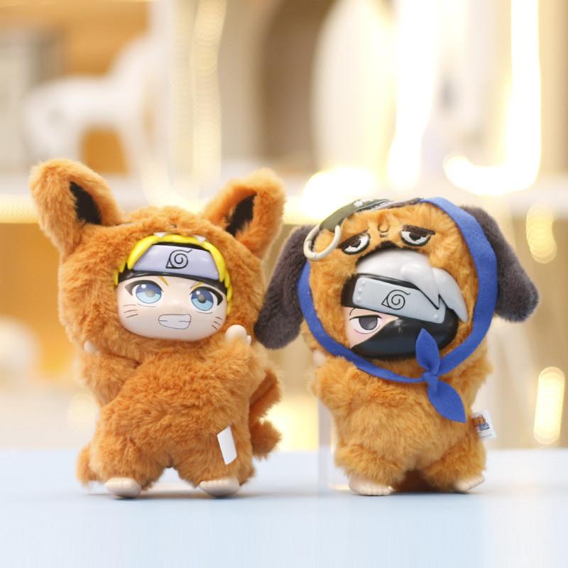 Naruto Shippuden Plush Keychain With Cute Cartoon Style For Children And Fans