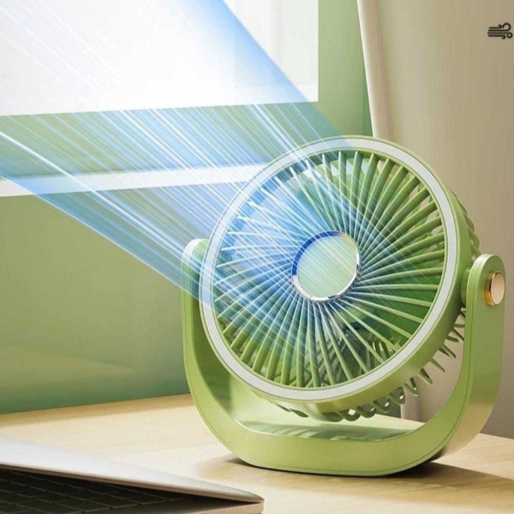 5 Speeds Ceiling Fan 360° Rotation Electric Table Fan Portable Desktop  Fan  Bedroom