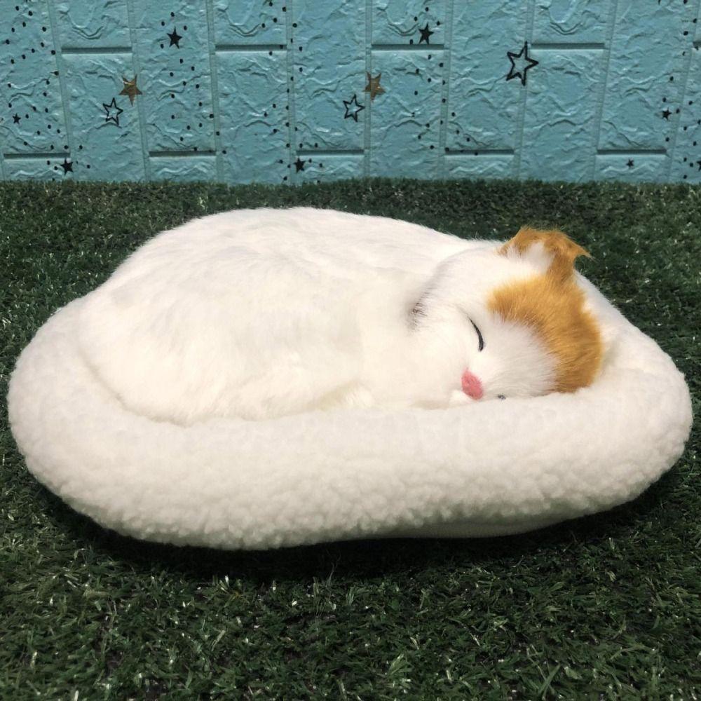 Decoration Home Decor Handicraft Plush Ornament Simulation Animal Electronic Pet Stuffed Toy