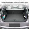 For XPeng G6 2025 Car Trunk Recess Partition Board Auto Cargo Organizer Storage Divider