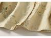Women's Retro Chinese Style Long Sleeve Linen Shirt with Pan Kou Design