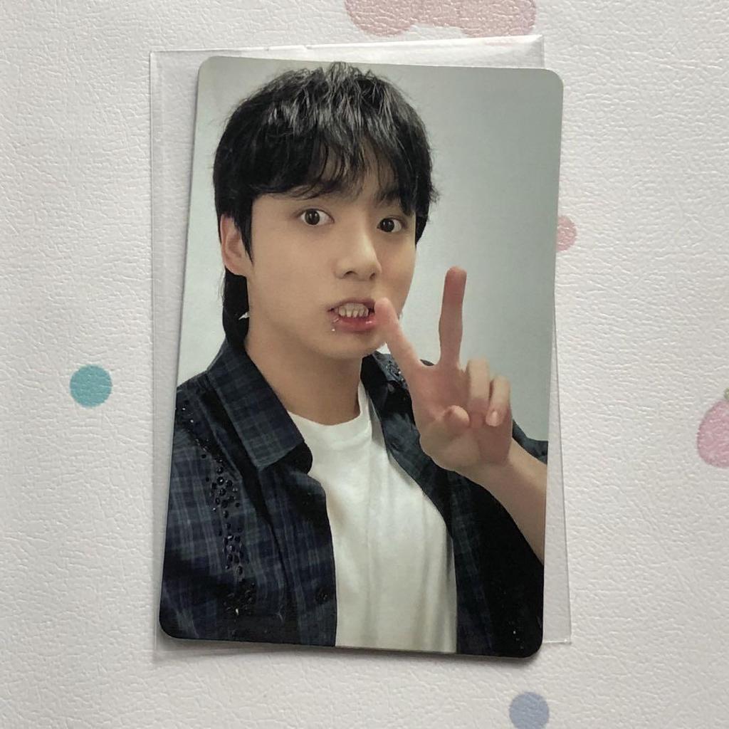 [USED] BTS Jungkook GOLDEN Lottery JPFC Purchase Bonus Trading Card