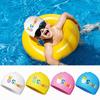Cartoon Swimming Cap Children Kids Silicone Swiming Pool Water Sport Hat Cute Swim Bathing Hats Caps Little Boys Girls New