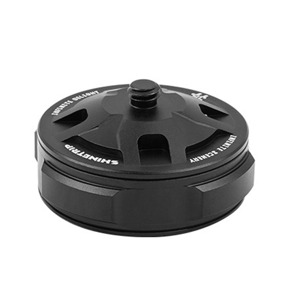 Gas Cylinder Dustproof Cover Cap Aluminum Alloy Lightweight Flat Gas Canister Cover for Fishing Picnic Hiking Garden