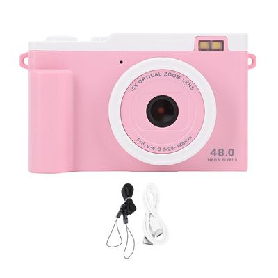 1080P 48MP HD Duální fotoaparát Přenosný digitální fotoaparát s 15x digitálním zoomem LED blesk WiFi přenos Kompaktní malý fotoaparát