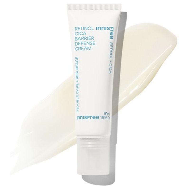 INNISFREE Retinol Cica Barrier Defense Cream 50ml (Vegan Beauty) 1pcs