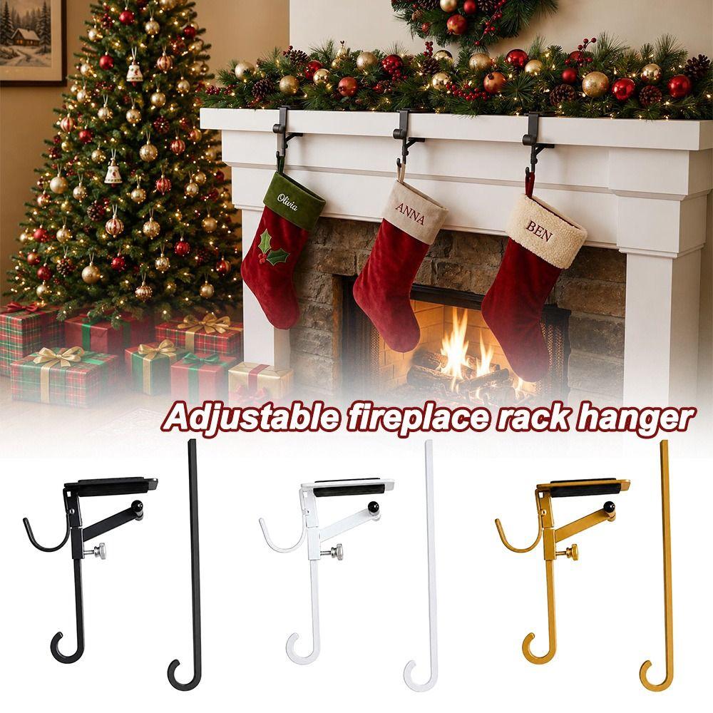 Metal Fireplace Mantel Hanger Protective Pads Mantel Garland Hanger Fireplace Decor