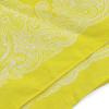 kakatrend bandana yellow paisley 100% cotton adult bandana handkerchief unisex durag large men's yellow 55cm x 55cm