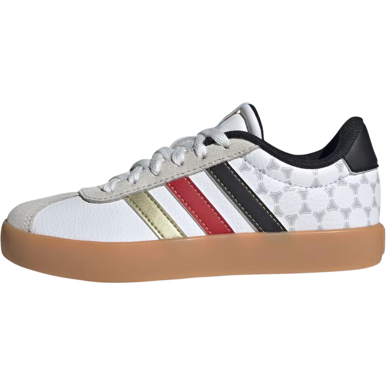 

Adidas VL COURT 3.0 Slip Resistant Low top Kids Skateboarding Shoes White Kids KI3121 39